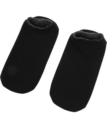 2 Pairs Deep Moisturizing Gel Socks for Rough Cracked and Dry Skin Gel Lined Foot Moisturizing Socks Black - Buy Online on GoSupps.com