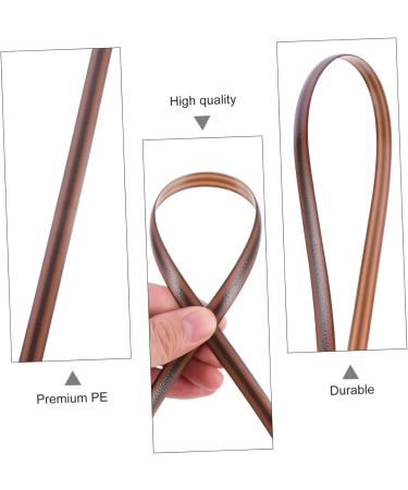 Yardenfun Pe Flat Rattan Plastic Baskets Rattan Furniture Repair Material Rattan Furniture Weaving Material or Brown 1X6000CM - Buy Online on GoSupps.com