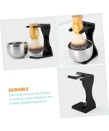 Doitool Stainless Steel Razor Set with Soap Bowl - Men's Shaving Stand & Accessories - Buy Online on GoSupps.com