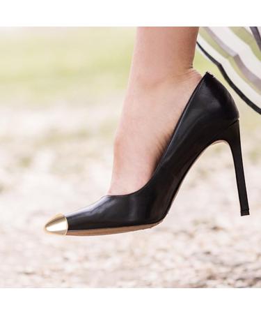 CALLARON 3 Pairs High Heel Pointed Caps - Metal Shoe Protectors for Women | Dress Shoe Repair & Decoration | Triangle Toe Caps 2.80x2.70x1.80CM - Buy Online on GoSupps.com