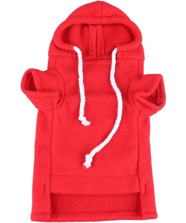 Airshi Red Sweater for Small Animals | Fashionable & Cozy Soft Wear for Ferrets | Skin-Friendly Everyday Use - Buy Online on GoSupps.com