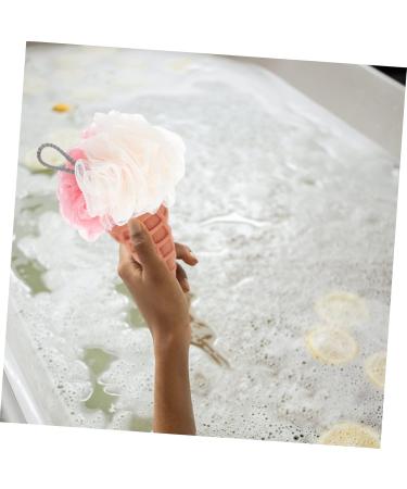 Buy Abaodam 4 Pcs Bath Ball Exfoliator Sponge Set | Ideal for Cleaning Massage & Shower | Loofah Pouf for Adults & Kids - Buy Online on GoSupps.com