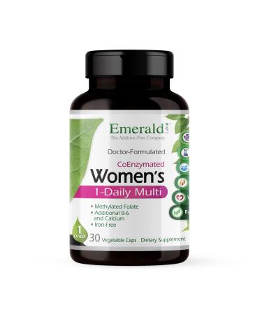 Emerald Laboratories CoEnzymated Women's 1-Daily Multi 30 Vegetable Caps
