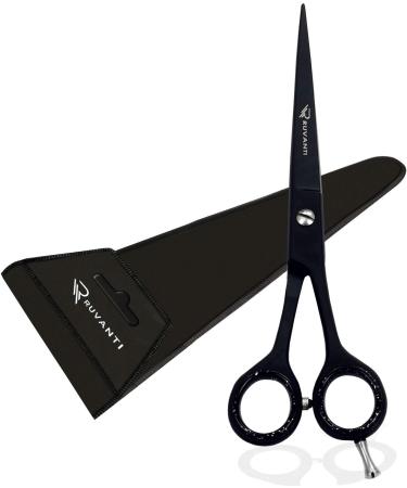 RUVANTI Professional Hair Cutting Scissors - J2 Stainless Steel 6.5 Barber Shears for Men, Women, Kids - Sharp Blades Hairdresser Scissors - Buy Online on GoSupps.com