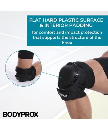 BODYPROX Knee Pads Elbow Pads Wrist Guards Set for Inline Skating  Skateboarding  Roller Derby  BMX Ride  and Rollerblading. Small - Buy Online on GoSupps.com