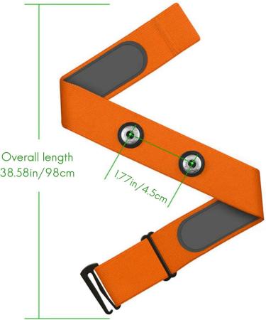 TsoLay 10X Adjustable Frequency Chest Strap | Sports Monitor Elastic Strap | International Shipping Available - Buy Online on GoSupps.com