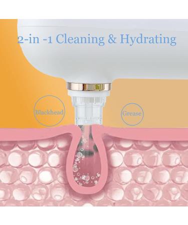 Facial Cleanser Machine for Women & Men - 4 Replacement Heads, 3 Speeds, USB Rechargeable - White - Buy Online on GoSupps.com