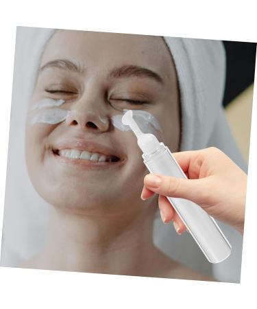 MAGICLULU Eye Cream Eye Empty Bottle Skincare Containers Refillable Bottle Empty Cosmetics Dispenser Essential Oil Dispenser Plastic Skin Care Products Travel Filling White - Buy Online on GoSupps.com