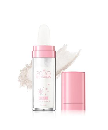 Linsition Highlight with Pat Powder - Highlighter Makeup Powder - Shimmering Face Glow Stick Illuminating Pearlescent Highlighter Powder for Shoulder