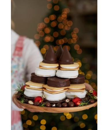 Havanna- Alfajor fourr au Dulce de Leche avec enrobage de chocolat amer - 70% Pur Cacao bo te de 4 pi ces - 260 Gr. - Buy Online on GoSupps.com