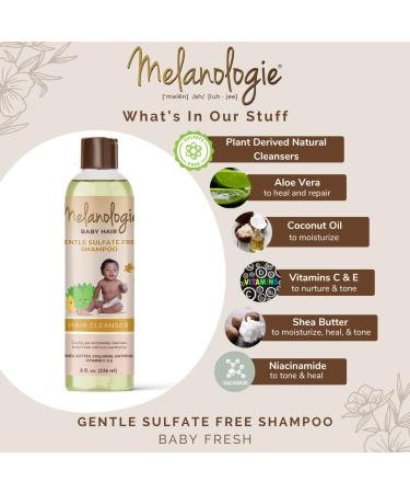 Buy Sulfate-Free Baby Hair Shampoo - Gentle Alcohol Paraben & Dye-Free 8 fl. oz - International Shipping Available - Buy Online on GoSupps.com