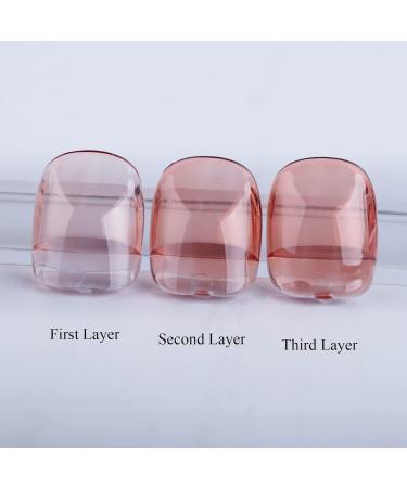 Imtiti Jelly UV Gel Nail Polish 15 ml Amber Red Transparent Gel Nail Polish UV LED Soak Off Nail for Autumn and Winter - Buy Online on GoSupps.com