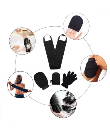 Self Tanner Applicator Kit 4 Sets Tanning Self Tanner Applicator Gentle Tanning with Exfoliator Back Lotion Applicator - Buy Online on GoSupps.com