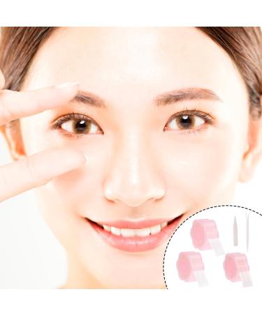 Didiseaon 3 Double Eyelid Sticker Natural Invisible Eyelid Breathable Eyelid Tape Eyelid Tape Fiber Double Fold Eyelid Makeup Tape Droopy Eye Patch Adhesive Strip No Trace Pink - Buy Online on GoSupps.com