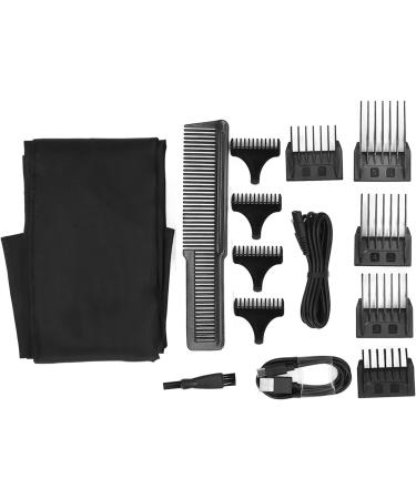 Electric Hair Trimmer Set High Power Professional Hair Clipper Kit with LED Display Rechargeable Grooming Clippers Includes 9 Guide Combs for Efficient Home Haircuts - Buy Online on GoSupps.com