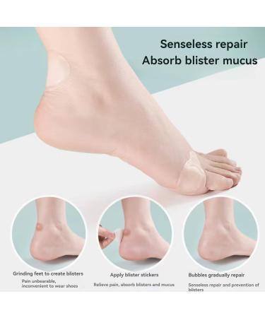 20 Hydrocolloid Blister Bandages - Instant Relief & Fast Healing for Feet | Elliptical 2.17 1.46 Inch - Buy Online on GoSupps.com