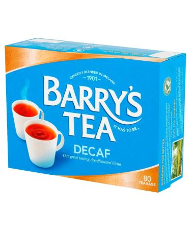 Barry's Tea Bags, Decaffeinated, 80 Count