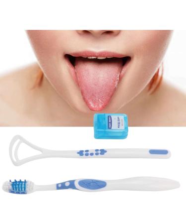 Effective Mouth Cleaner & Tongue Brush Set | Wound Cleaning Kit for Adults | Flexible PP Material - Buy Online on GoSupps.com