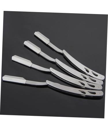 Alipis 6-STK Vintage Razor Holder - Stainless Steel Men's Razor Stand for Classic Hobel & Manual Shaving - Buy Online on GoSupps.com