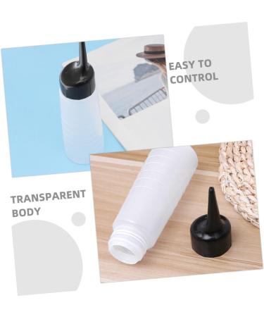 Lot De 4 Flacons Doseurs Couleur Cheveux Inclin s 100 Ml Transparents En Plastique R utilisables Pour Coloration Capillaire Usage Professionnel Et Domicile - Buy Online on GoSupps.com