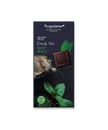 Benjamissimo Organic Chocolate Mint Maca 70g