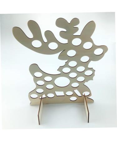 RORPOIR 1pc Chocolate Advent Calendar Christmas Table Decorations Xmas Chocolate Rack Wooden Ornaments - Buy Online on GoSupps.com