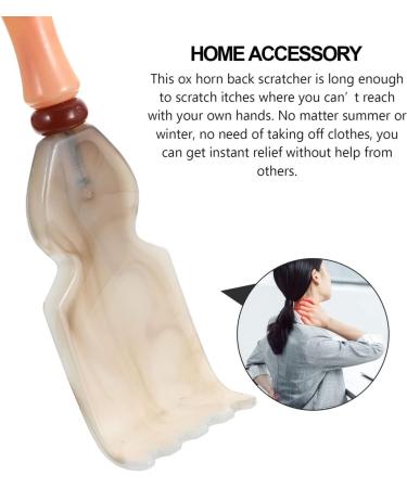 Frcolor Horn Scraps Itch Relief & Back Massage Tools - Anti-Itching Accessories for Comfort - Buy Online on GoSupps.com