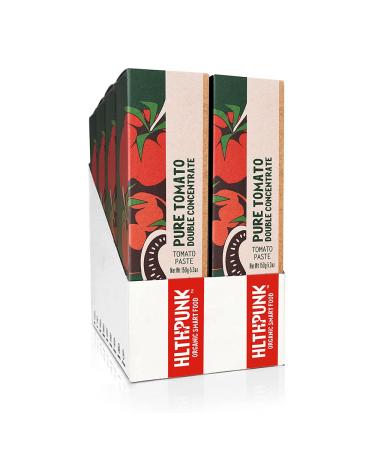 HLTHPUNK Organic Tomato Paste Tube | Double Concentrated | Premium Italian | USDA Certified | Vegan GMO-Free Soy-Free | Salt-Free Sugar-Free | 150g (1 Pack) - Buy Online on GoSupps.com