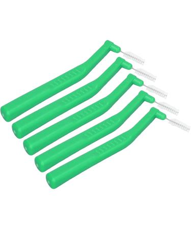 Buy L-Shaped Interdental Brushes - Effective Plaque Removal for Braces 5-Pack Green - Buy Online on GoSupps.com