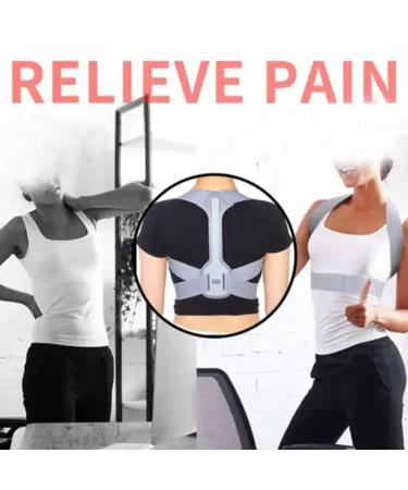 Skoulazeo Back Brace | Adjustable Back Support for Instant Corrector Flexible Back Support Brace Back Straightener Corrector for Family Friends - Buy Online on GoSupps.com