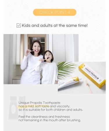 UNIBEE Propolis Toothpaste - Fluoride-Free Water Soluble Sensitive Teeth Relief 120g (Pack of 3) - International Shipping Available - Buy Online on GoSupps.com