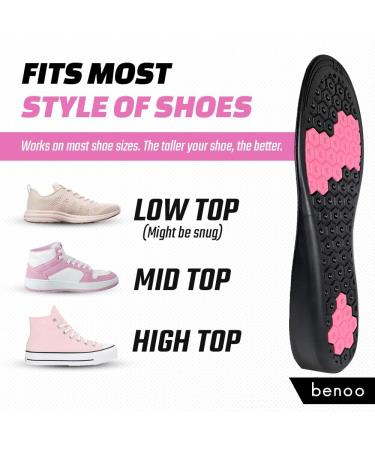 Height Increase Insoles for Women | Instant 1 Inch Boost Comfortable & Trim to Fit Heel Lift (Sizes 8-9 - Buy Online on GoSupps.com
