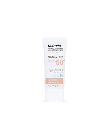 Crema SPF 50+ Color 50 ml - High Protection Sunscreen for All Skin Types | International Shipping Available - Buy Online on GoSupps.com