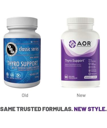 AOR Thyro Support 518 mg 90 Vege-Caps - Buy Online on GoSupps.com
