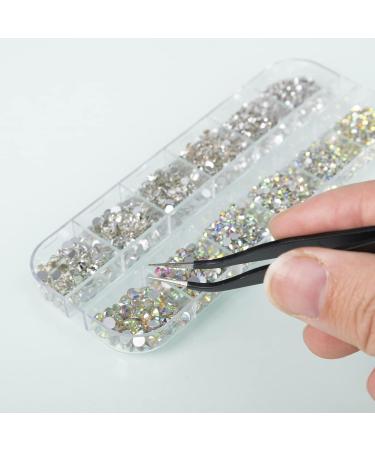 QEZEZA Rhinestone Kit with Dotting Tools - 2880PCS Crystal Gems for Nail and Face Art - Buy Online on GoSupps.com
