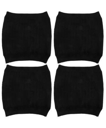 Healeeved 4 pieces Sherpa-Tailles support warm hip belt warm lumbar belt covenant in the winter Warmer lumbar wrap hip-warmer wrap waist binder warm belt wool cold protection fitness