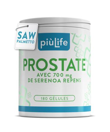 Saw Palmetto Prostate et Confort Urinaire Palmier Nain G lules 700mg par dose Pi Life 2/Jour Avec Pygeum Africanum et Myrtille Antioxydant 180 G lules Health Man 180 unit (Lot de 1)
