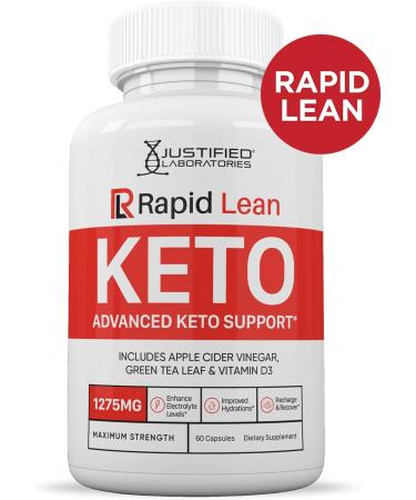 Rapid Lean Keto ACV Pills 1275MG Keto Support Blend Capsule Alternative to Keto ACV Gummies Formulated with Apple Cider Vinegar Extra Virgin Olive Oil Powder Green Tea Leaf 60 Capsules - Buy Online on GoSupps.com