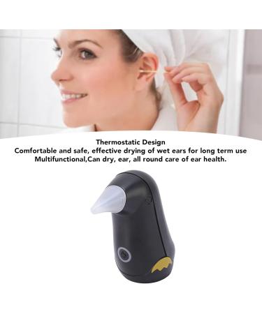 Ear Dryer Ear Blow Dryer Swimmers Ear Drier Swim Ear Blower for Adult and Kids Swimming, Showering (Black) - Buy Online on GoSupps.com