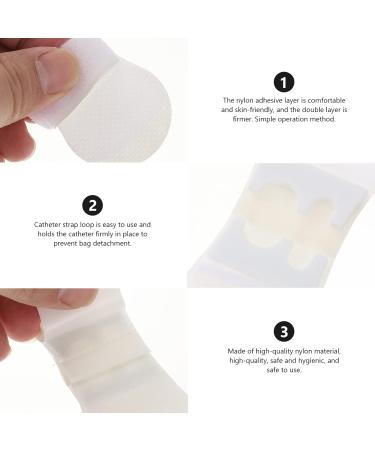 Healifty 6pcs Grip-Lok Securement Device for PICC & Drain Hub - Flexible Low Profile Design - Medical Supplies 9.5x3x0.8cm - Buy Online on GoSupps.com
