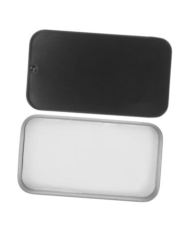 PLAFOPE brow mapping tool aluminum box brow mapping paste for women eyebrow mapping 1 count (Pack of 1) Black