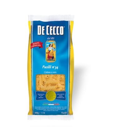 De Cecco De Cecco No. 34 Fusilli Pasta 5 x 500 g