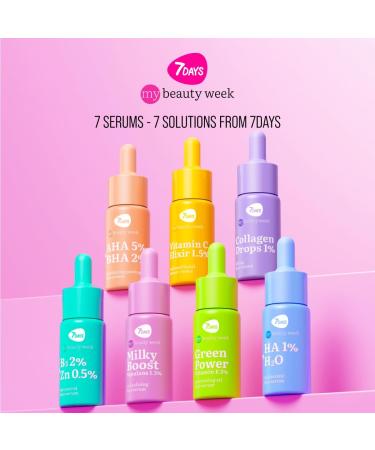 7Days Vitamin C Serum for Face - Korean Skin Care - Brightening Face Serum - Anti Pigmentation Moisturizer - Anti Aging Vitamin C Toner - Buy Online on GoSupps.com