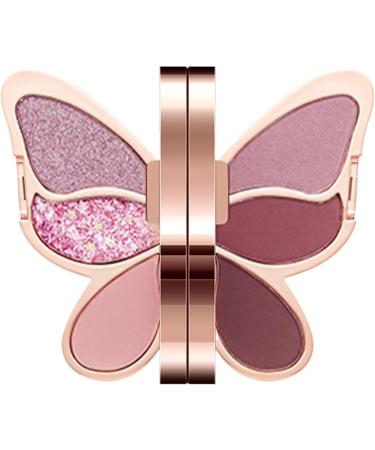Palette de fards paupi res de maquillage 6 couleurs de fard paupi res paupi res imperm able maquillage scintillant mat paillettes hautement pigment es cosm tique color pour les yeux 04# - Buy Online on GoSupps.com