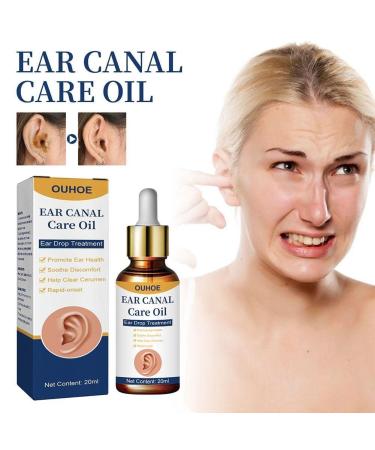 Ear Ringing Relief Drops 10ml - Deafness, Tinnitus & Earache Treatment Oil - Buy Online on GoSupps.com