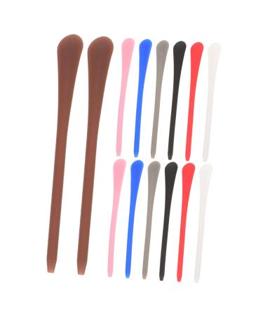 Nolitoy 14st anti-slip-slip cushion glasses ear pads sports glasses strap holder glasses holder for glasses glasses brake sleeve sleeve glasses spectacle spectrum brick legs pebble gel glass