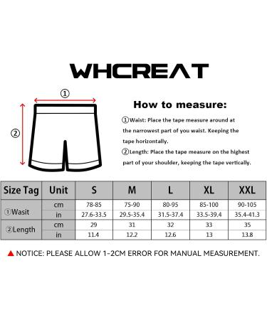 WHCREAT Men's Swim Trunks - Chlorine Resistant Sports Swimming Shorts Beach Shorts L - Blue - Buy Online on GoSupps.com