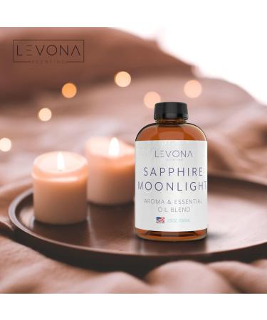 Levona Scent Essential Oil - Fresh Aroma for Home Office Hotel & Spa Perfect in Humidifiers and Diffusers Luxury Fragrance with Lemon & Aqua Marine Notes - 700ml/ 23 fl oz Sapphire Moonlight - Buy Online on GoSupps.com
