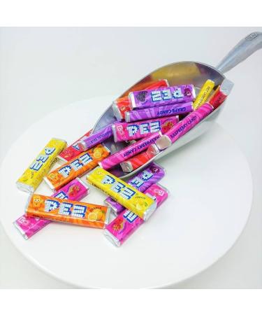 Pez Candy Refills - 50 x 8.5g packs - Fruit Flavoured Brick Sweets - Mixed Packs - Buy Online on GoSupps.com