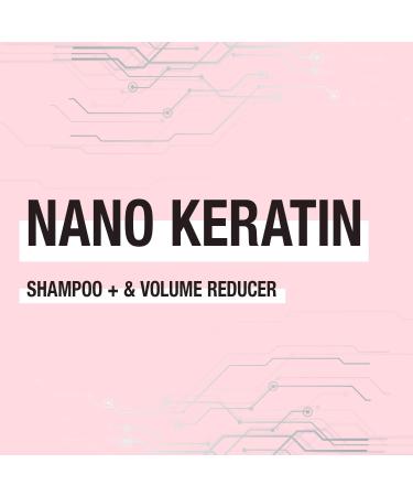 INOAR Nano Keratin Shampoo & Volume Reducer - Deep Cleansing for Chemically Treated Hair Anti-Frizz Coconut Vegan & Cruelty-Free - 1L Duo for Men & Women - Buy Online on GoSupps.com